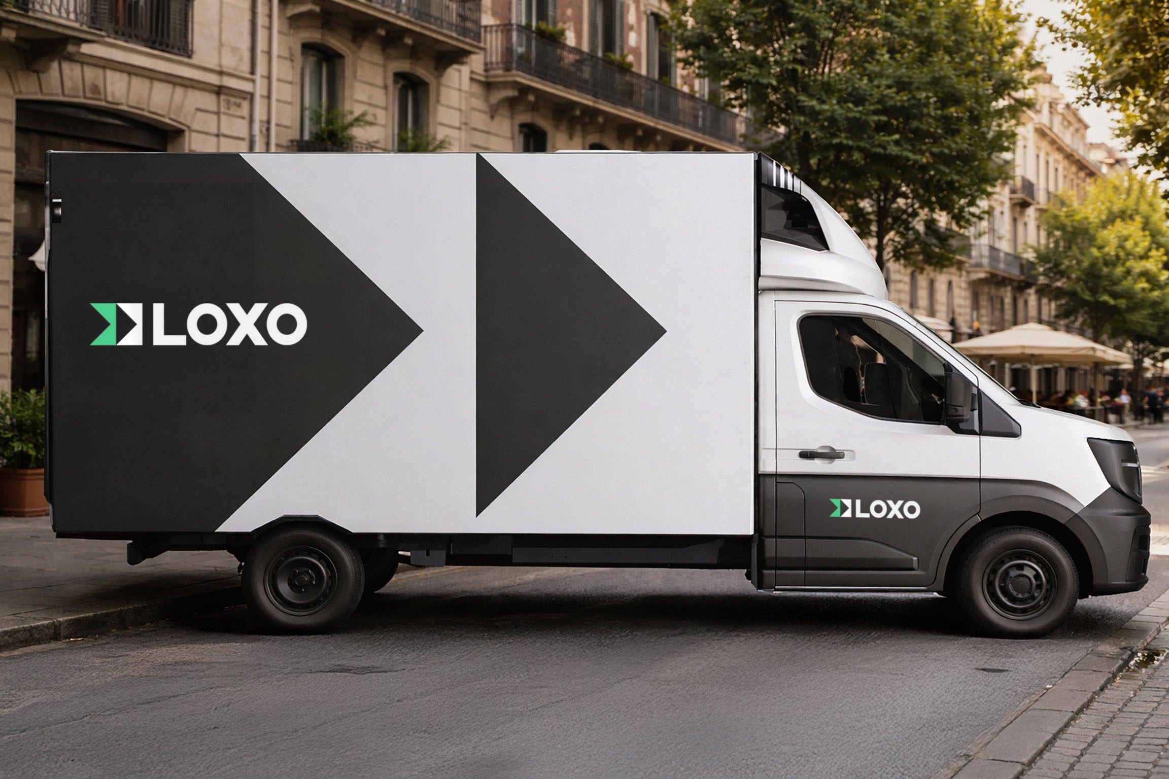 Delivery vehicle after LOXO Digital Driver